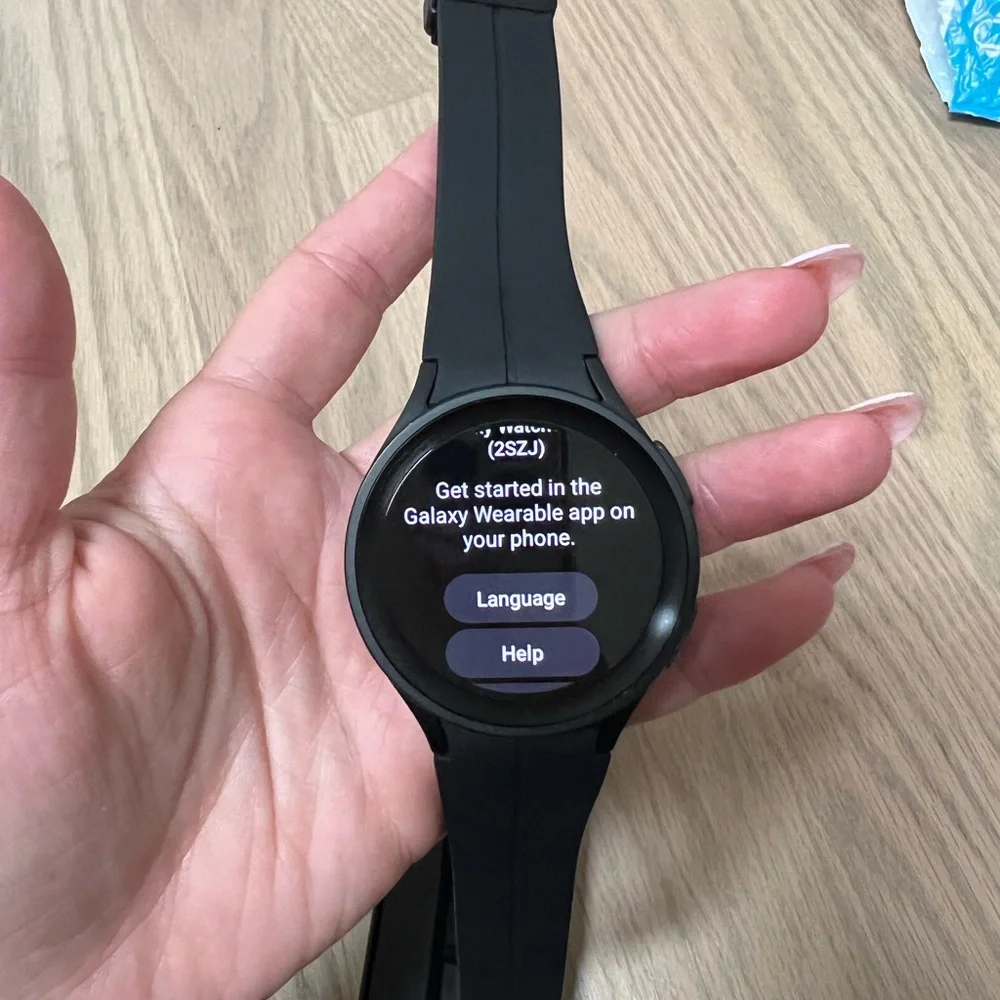 NEW Samsung Black Galaxy Watch 5 PRO Titanium Case